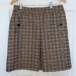Nine West houndstooth skirt 